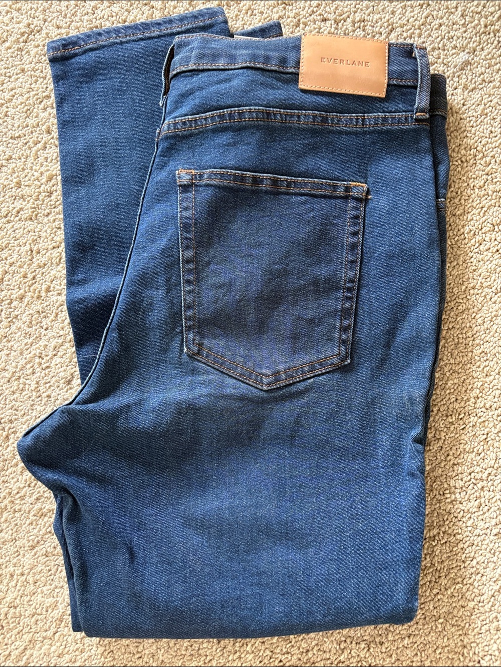 Everlane Blue Ankle Crop Jeans